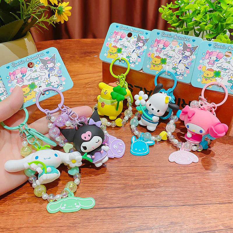 Sanrio Floral Keychain - Official