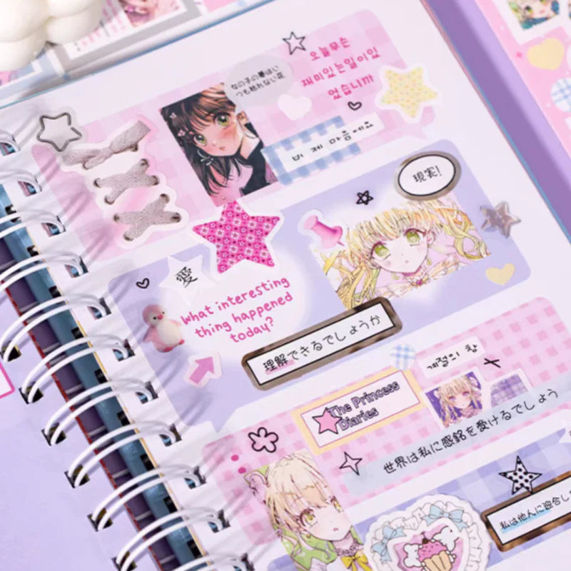 Korean Style Journal Sticker Book