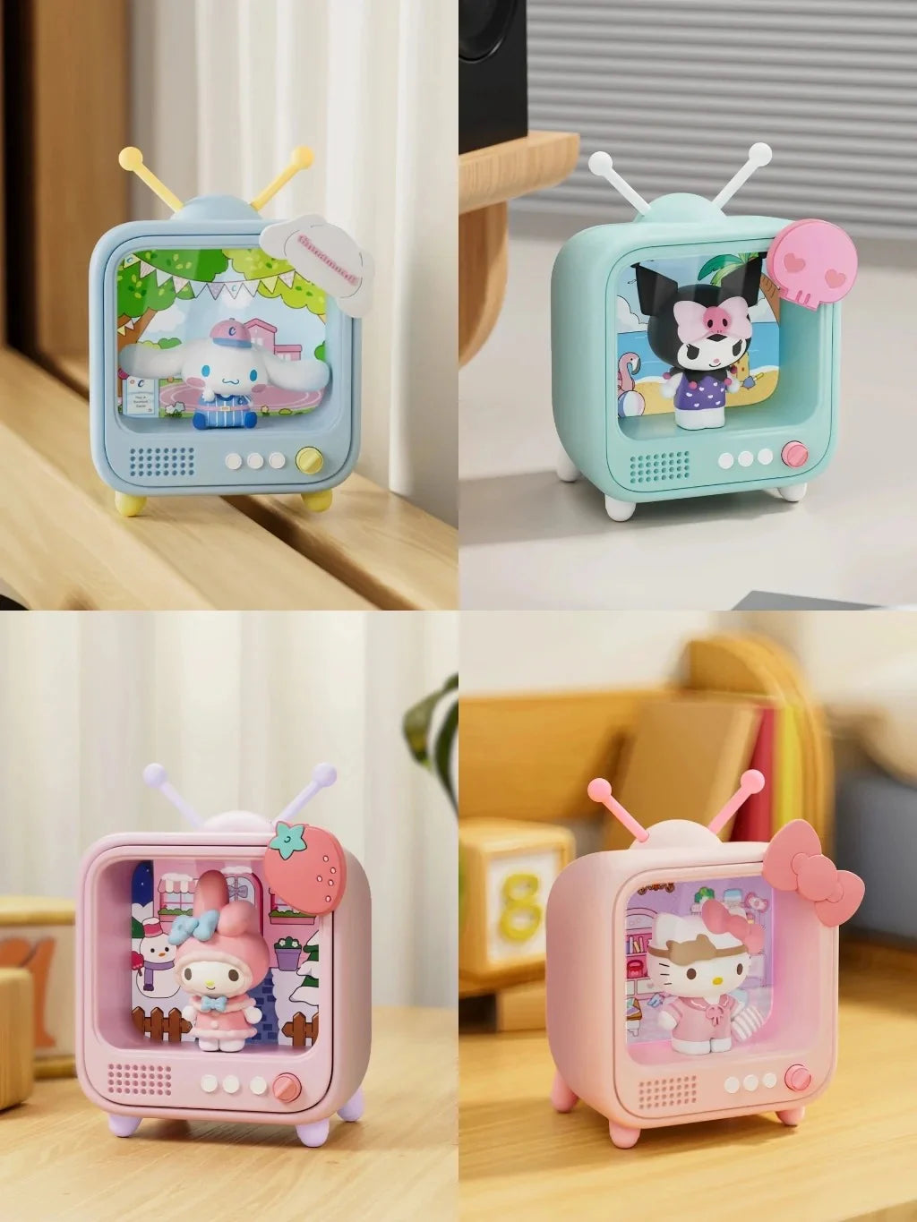 Sanrio TV Channel Series Glowing Desk Lamps