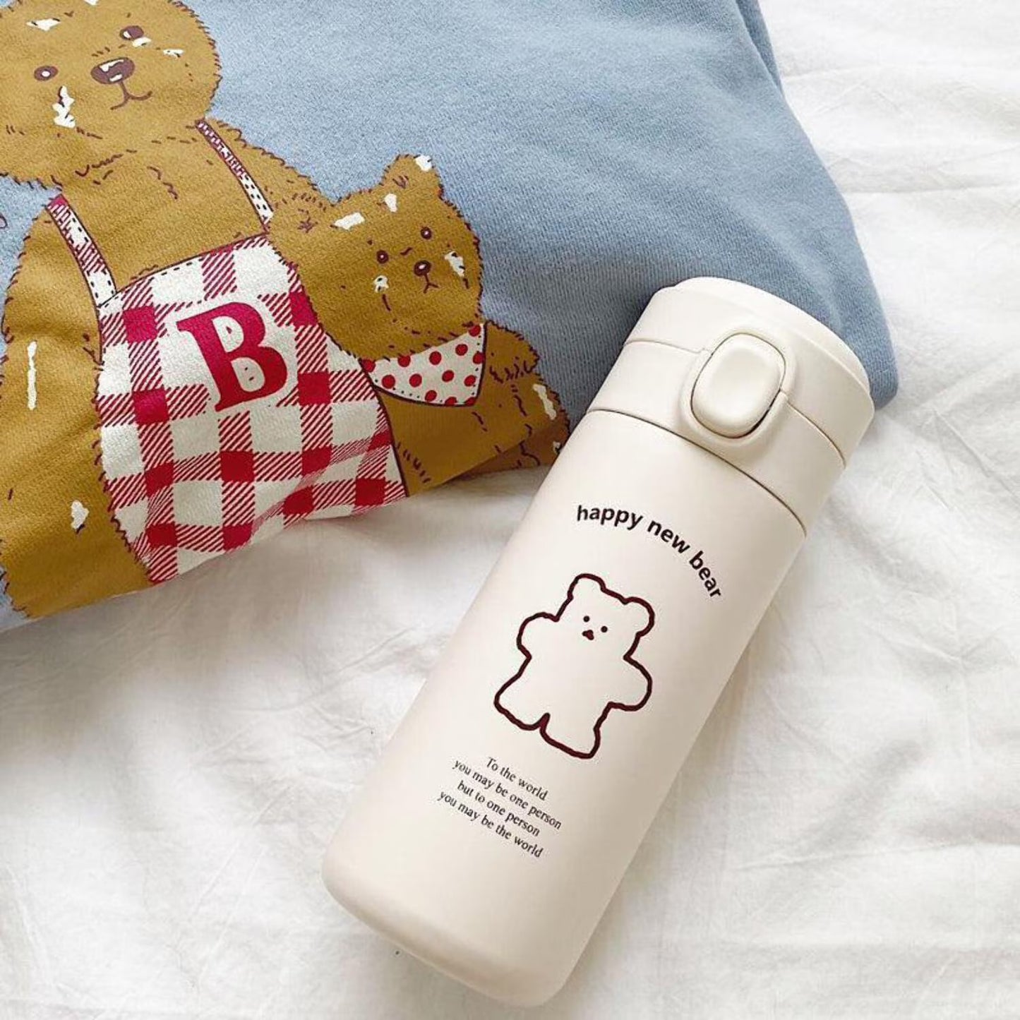 Bear Insulated Water Bottle