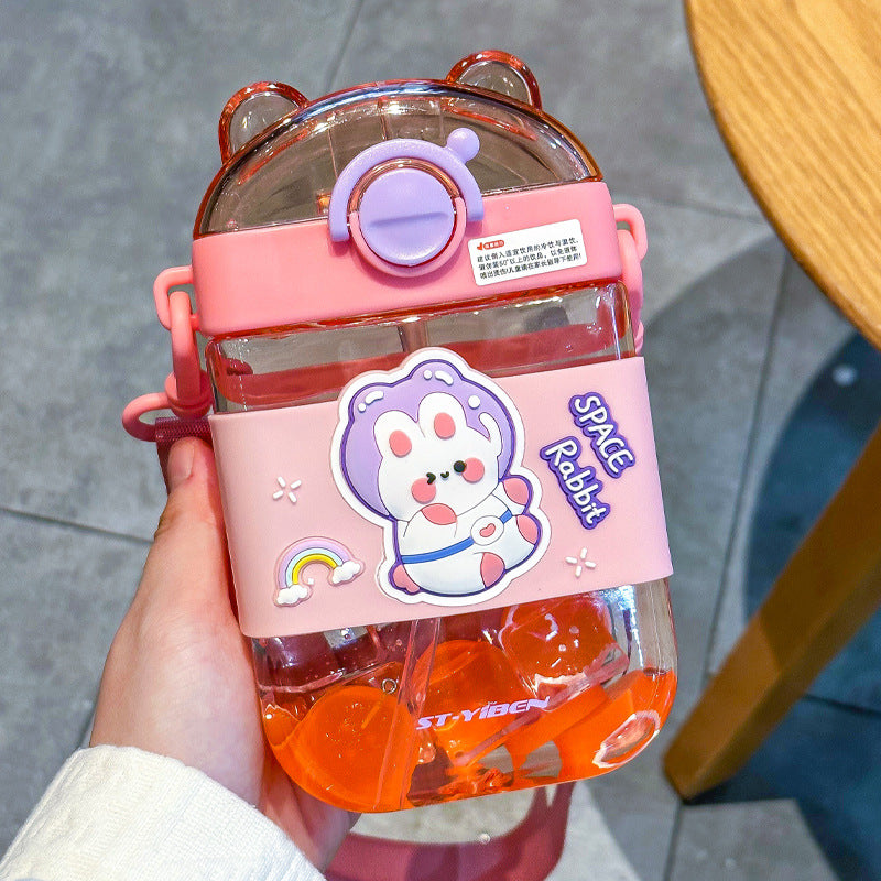 Kawaii Handy Sipper Bottle with Sling