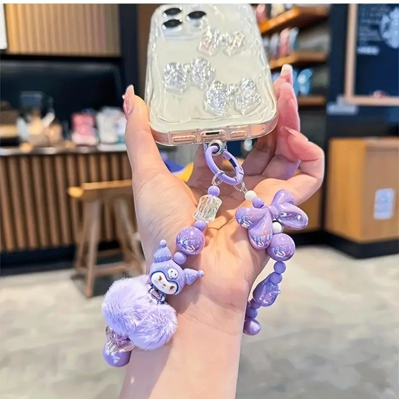 Sanrio Holographic Charm Phone Lanyard/Keychain