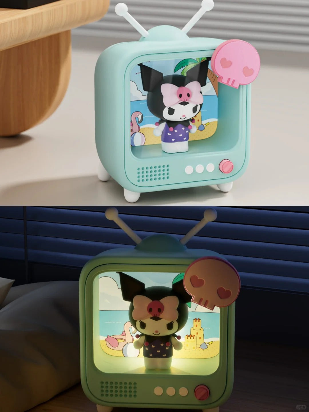 Sanrio TV Channel Series Glowing Desk Lamps