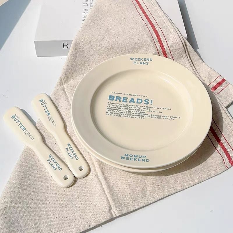 Weekend Plan Series Ceramic Set - Set Of 3
