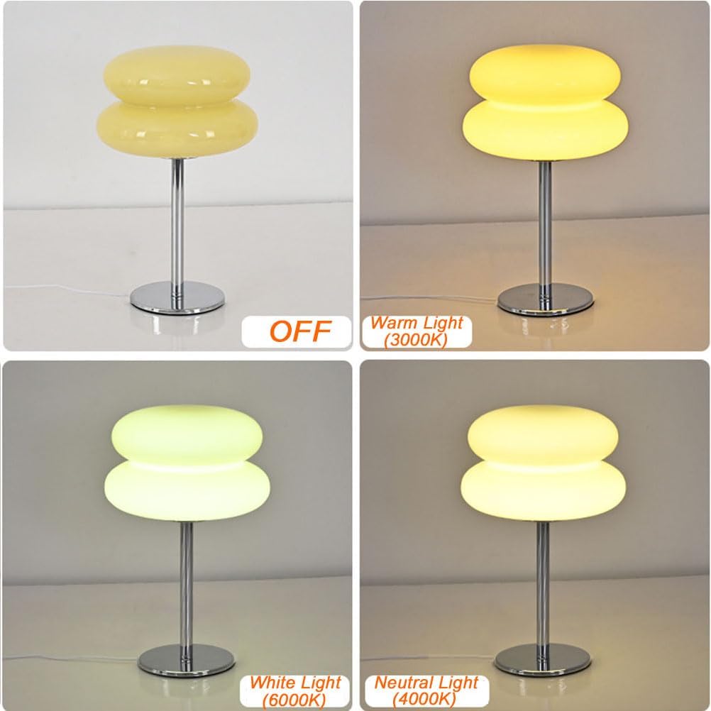 Korean Nordic Macaron Glass Table Lamp - Classic