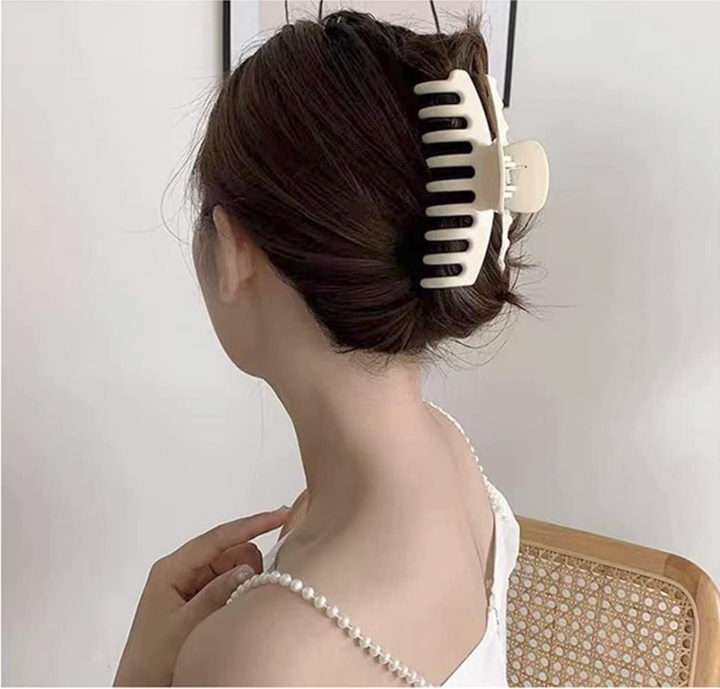 Korean Matte Claw Clip - Set of 3
