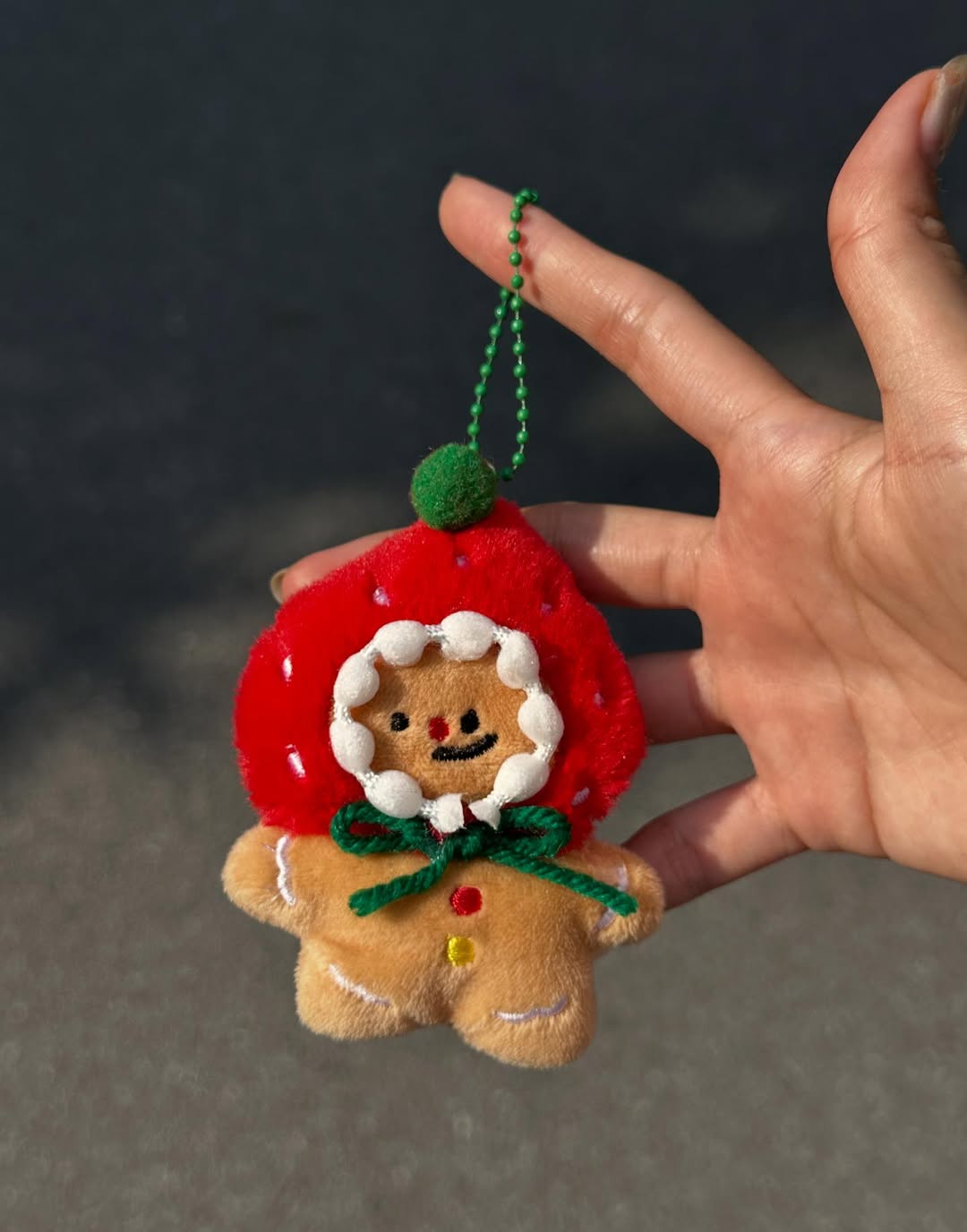 Christmas Plush Keychain