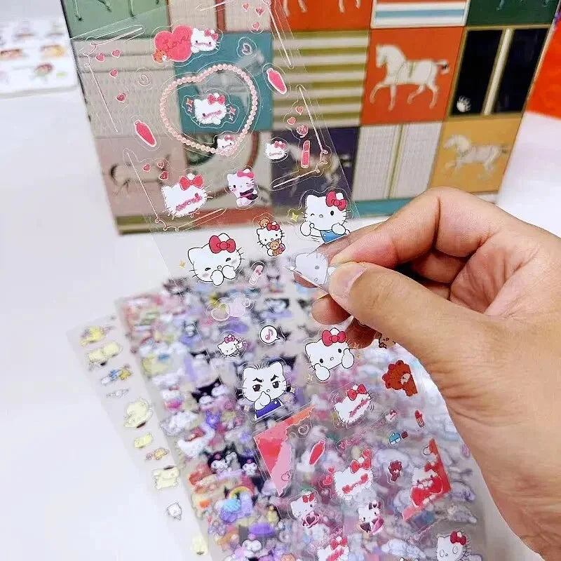 Sanrio Sticker Sheet Set - 20 Sheets
