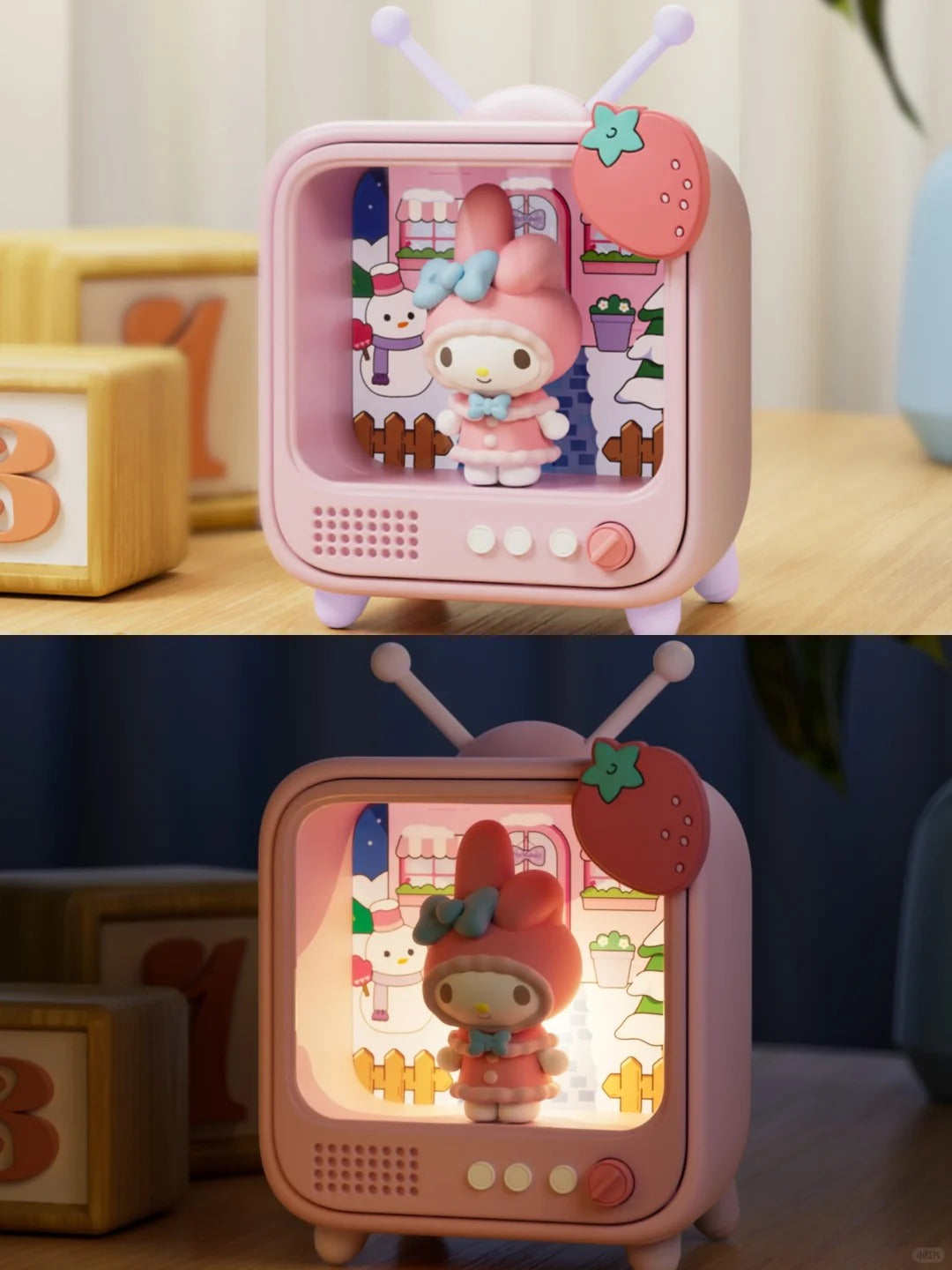 Sanrio TV Channel Series Glowing Desk Lamps