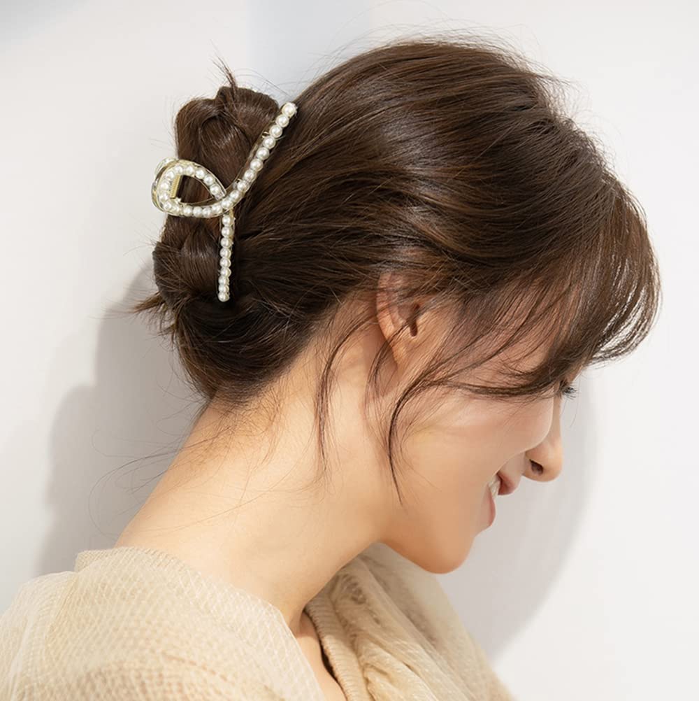 Pearl Korean Claw Clip