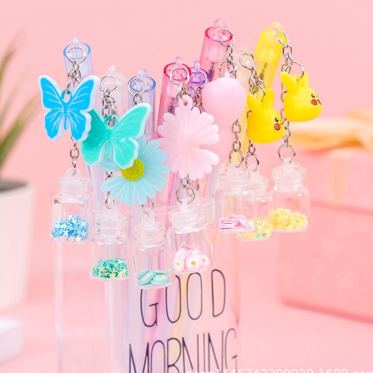Kawaii Cartoon Key Chain pens