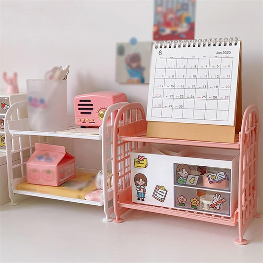 2-Tier Plastic Storage Rack - DIY