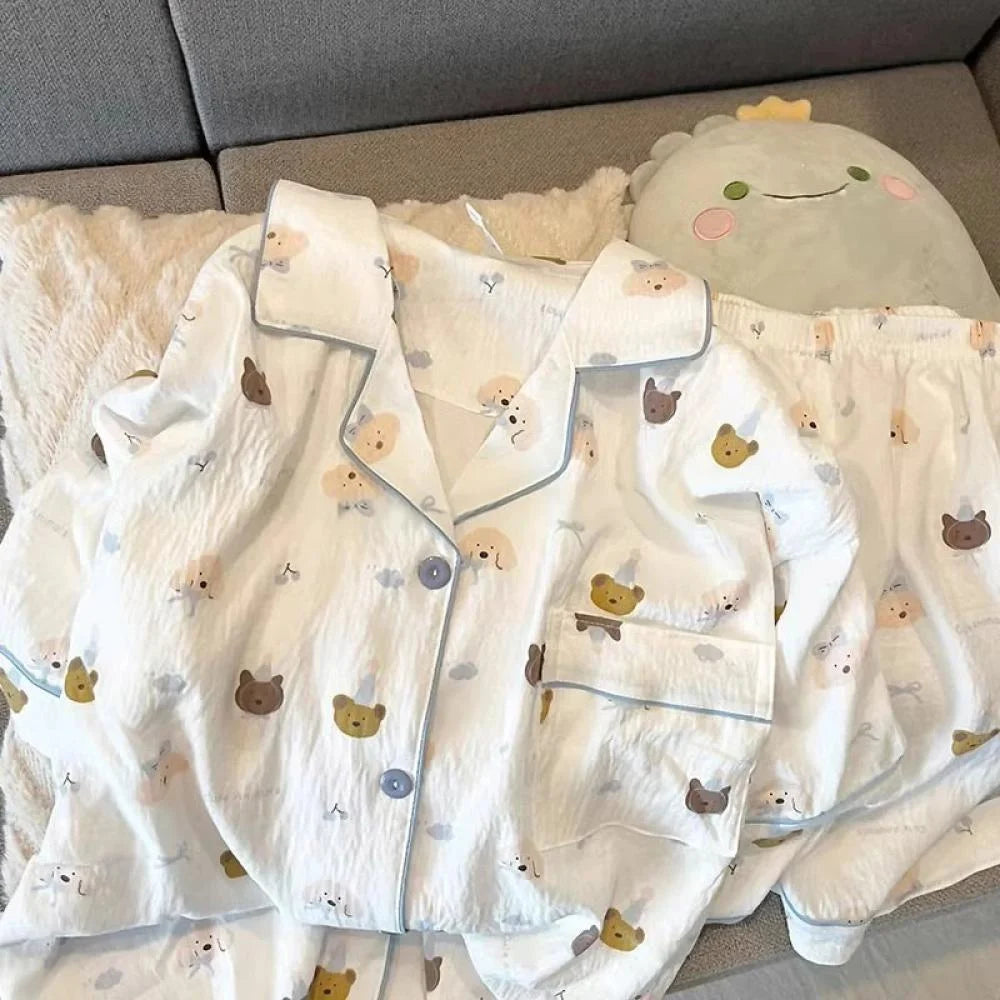 Kawaii Pinterest Cotton Pyjama Set - XS