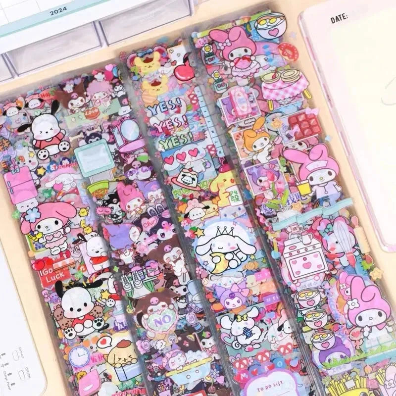 Sanrio Sticker Sheet Set - 20 Sheets