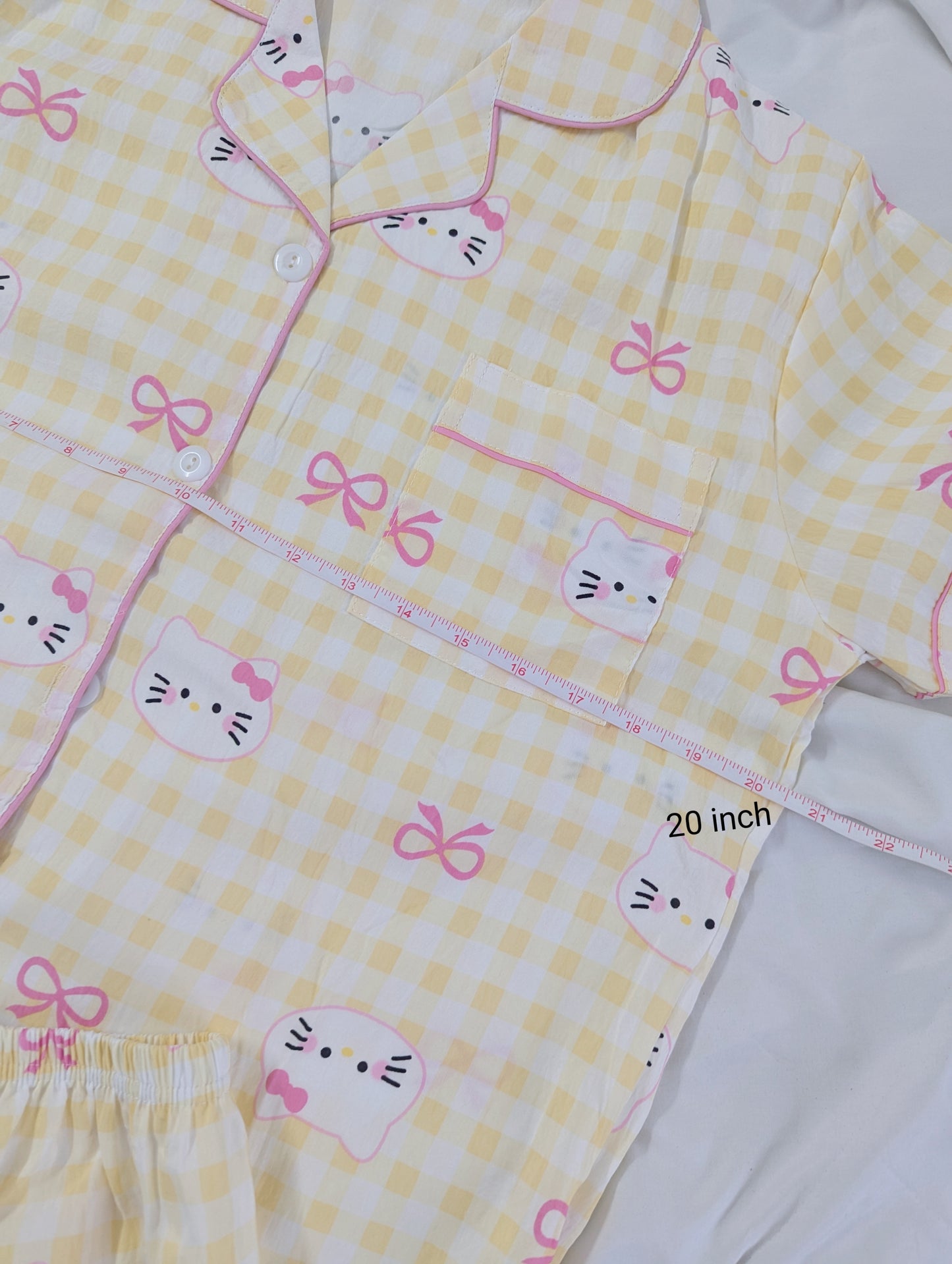 Hello Kitty Cotton Pyjama - M