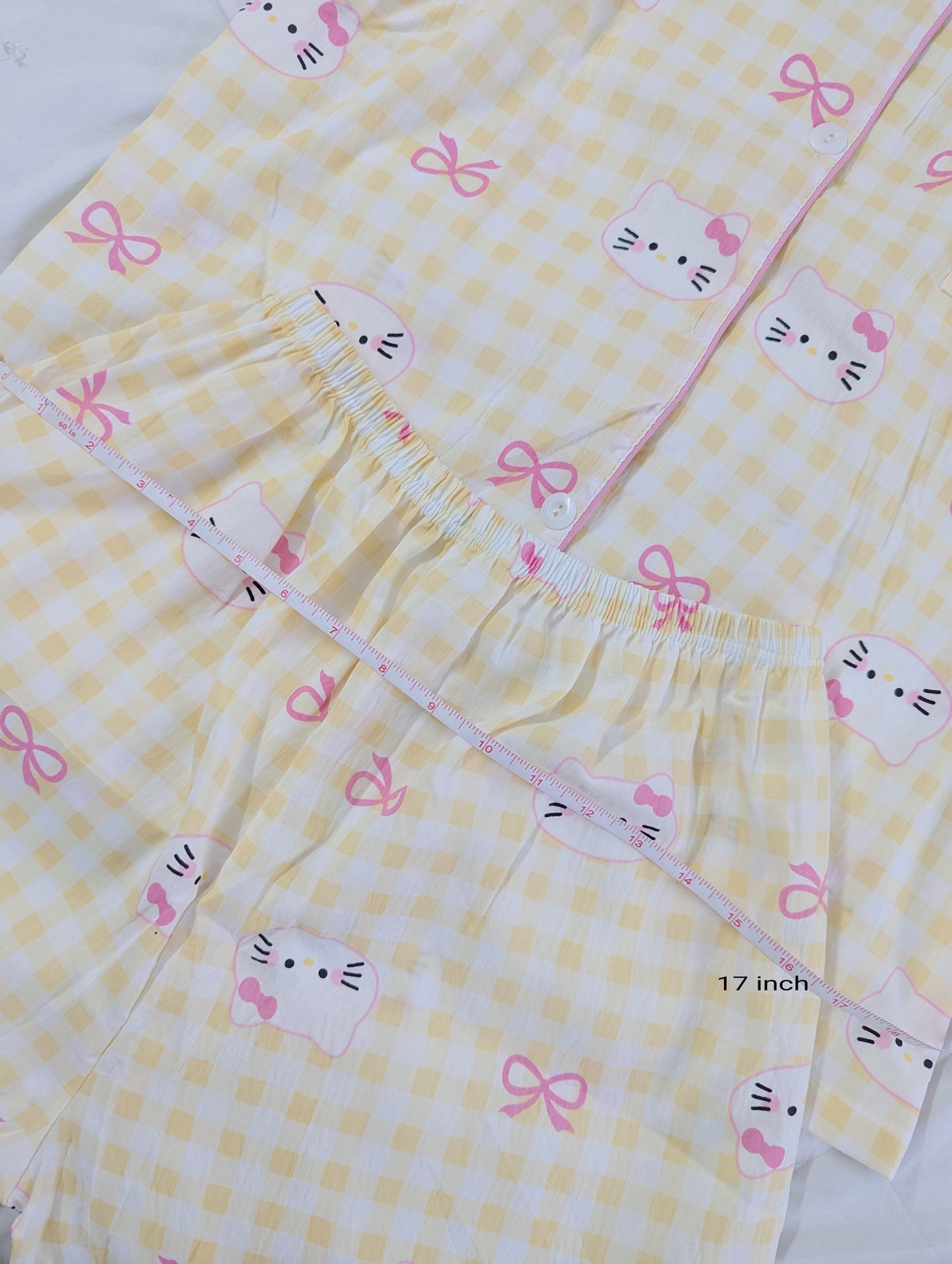 Hello Kitty Cotton Pyjama - M