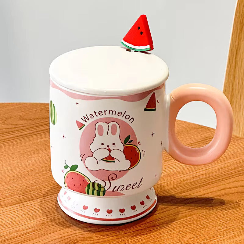 Kawaii Bunny Creative Ceramic Mug