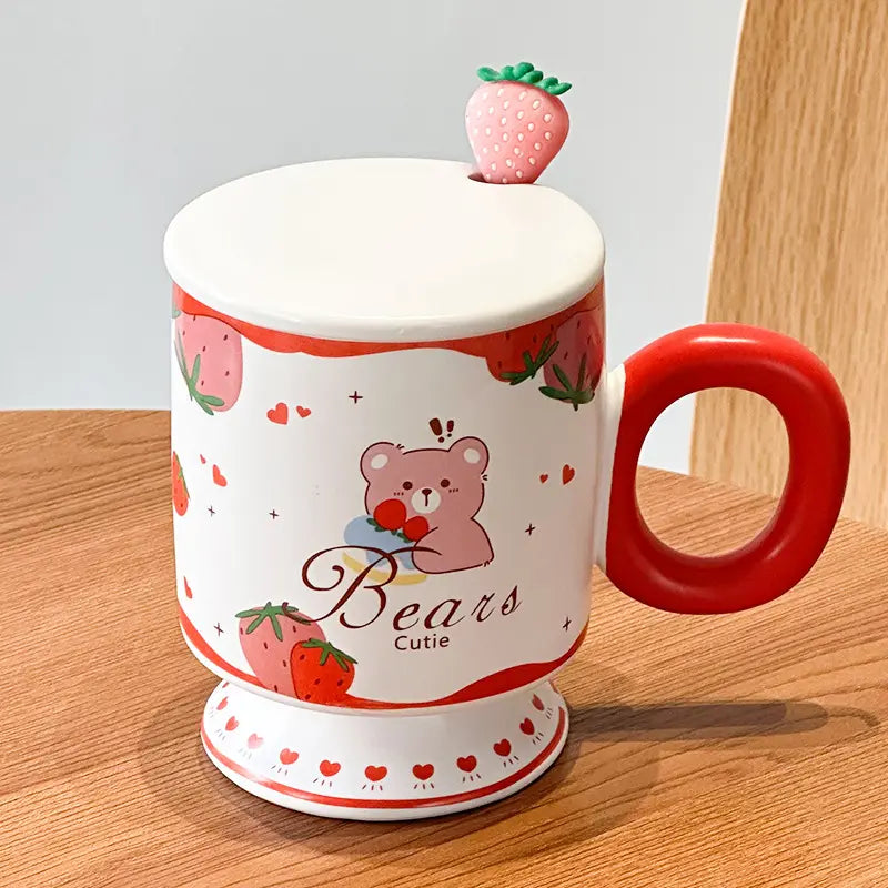 Kawaii Bunny Creative Ceramic Mug