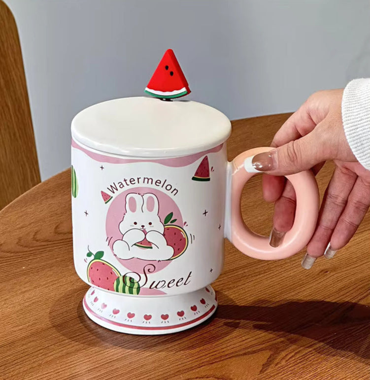 Kawaii Bunny Creative Ceramic Mug
