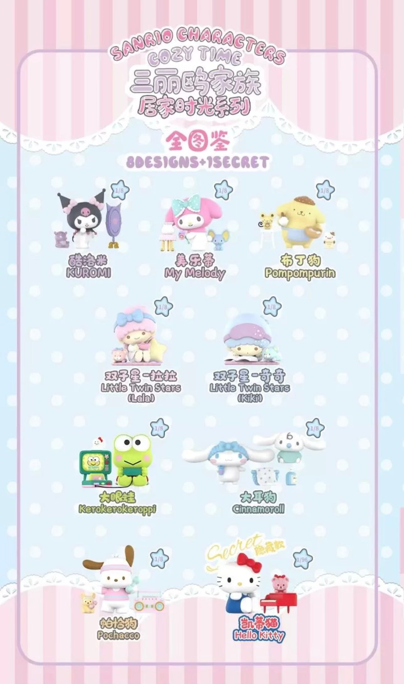Sanrio Cozy Time Series Blind Box