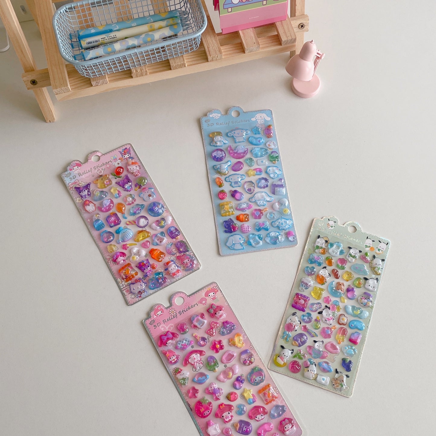 Kawaii Sanrio 3D Stickers