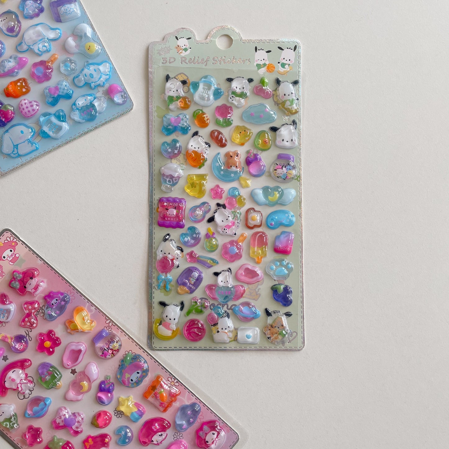 Kawaii Sanrio 3D Stickers