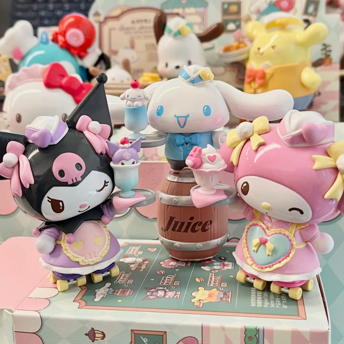 Sanrio Toptoy Roller Skating Restaurant Blind Box Figure-Single Piece