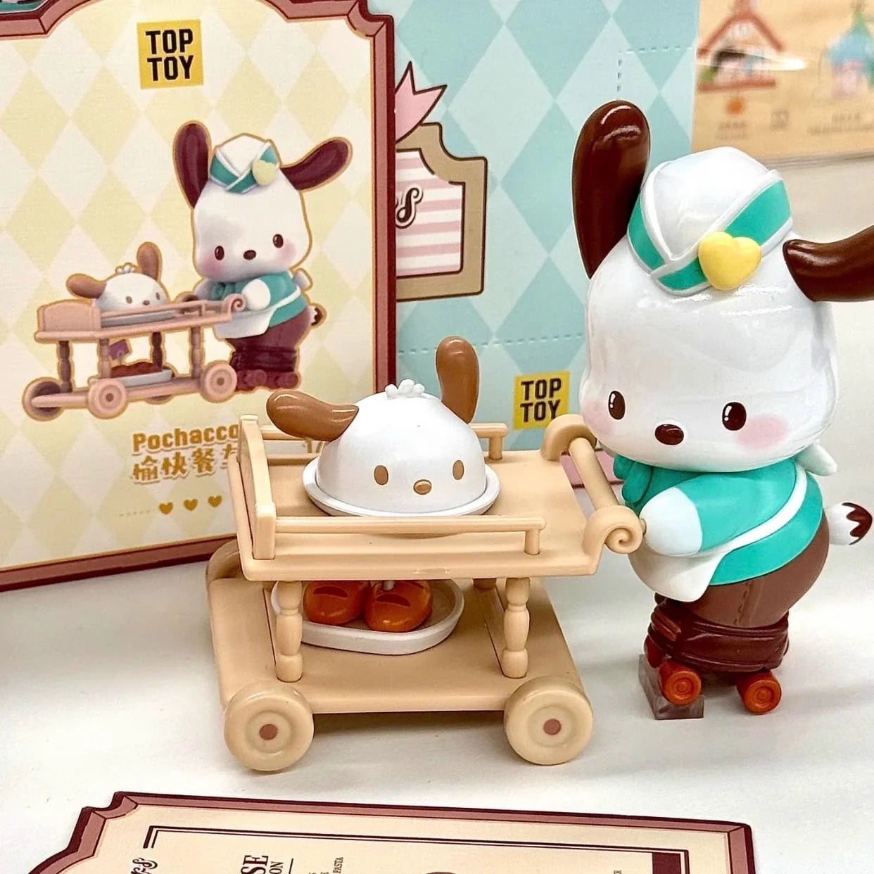 Sanrio Toptoy Roller Skating Restaurant Blind Box Figure-Single Piece
