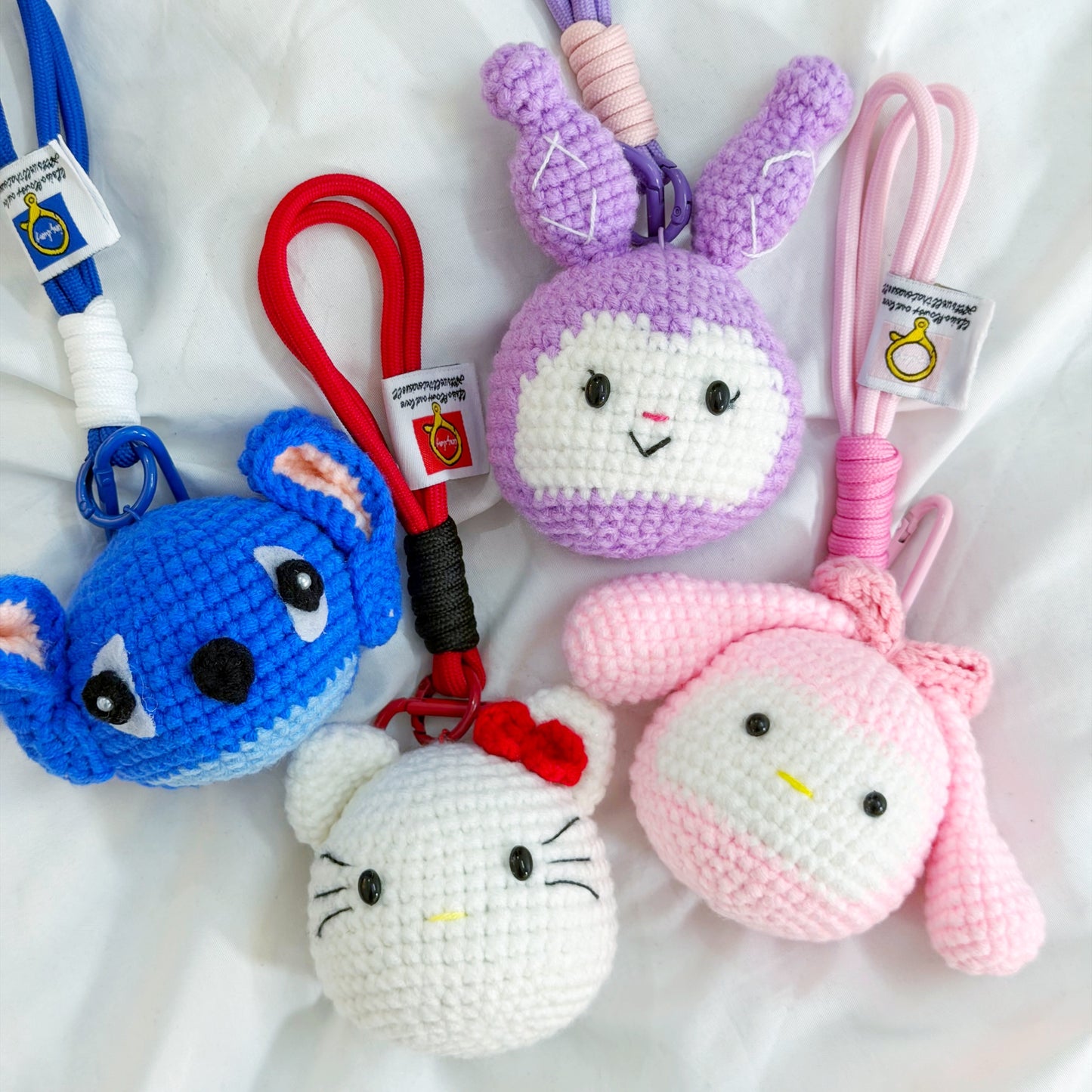 Handmade Crochet Bag Charm