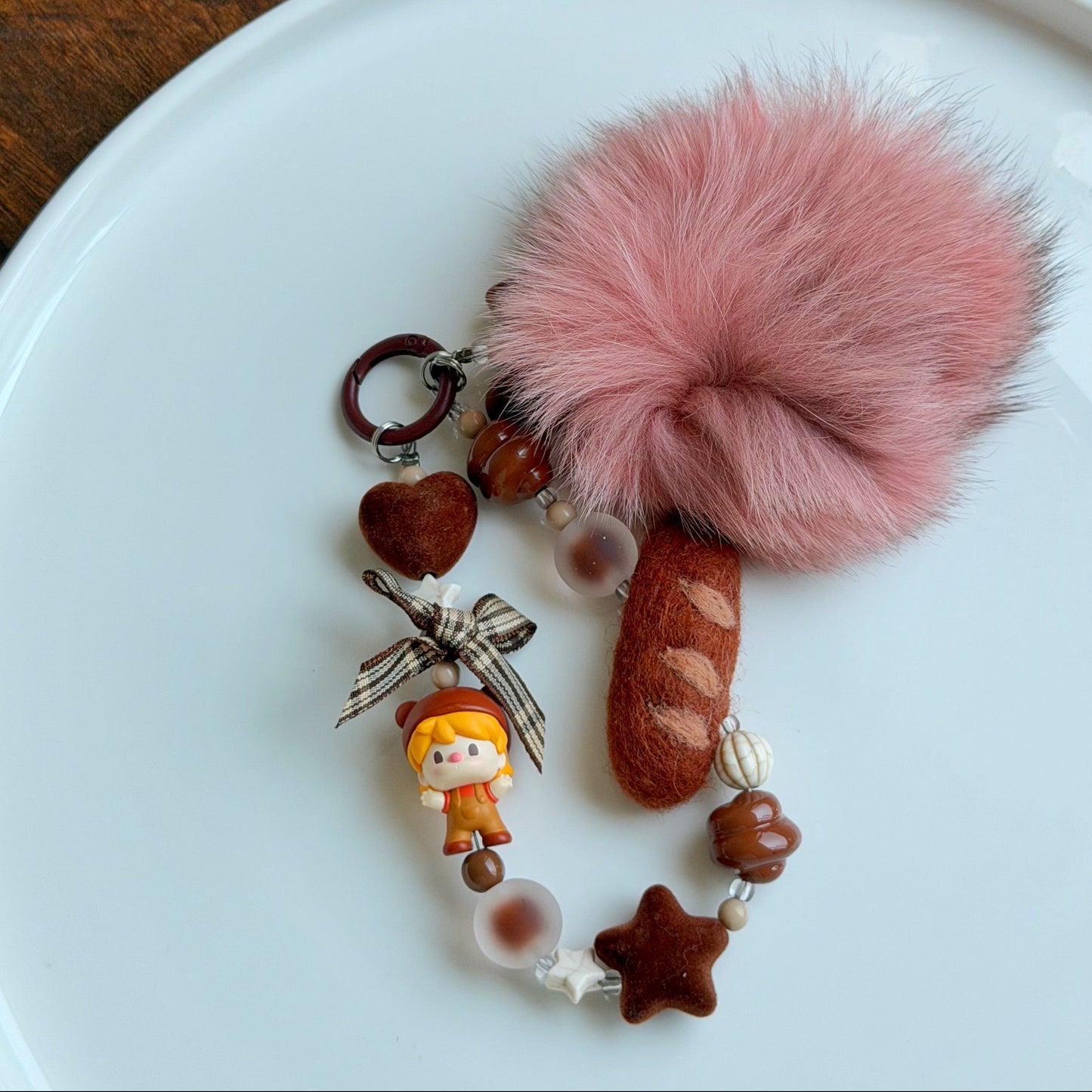 PopMart X PopBean - Sweet Bean I Want a Hug Series Figure - Handmade Charm Key/Phone Chain – Official Charm