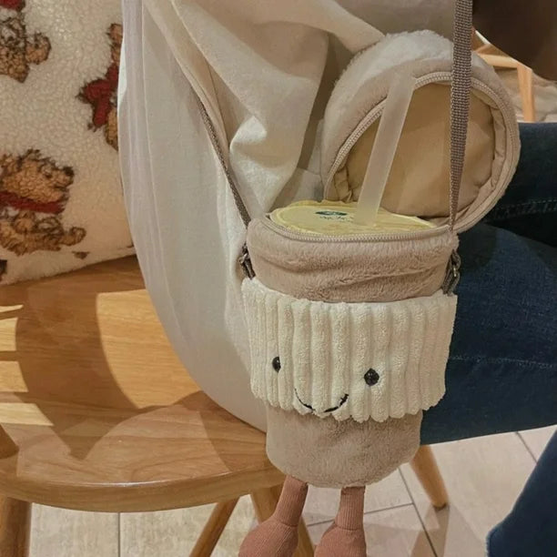Milk Tea/Coffee Cup Crossbody Bag