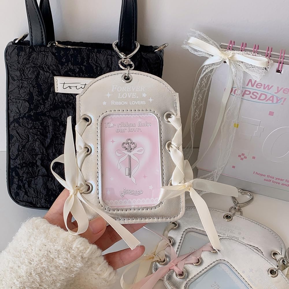 Rosyposy PU Leather Photo Card/ID Card Holder
