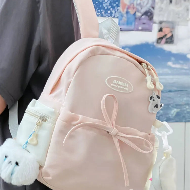 Pinterest Korean Pink Backpack - Small 13"
