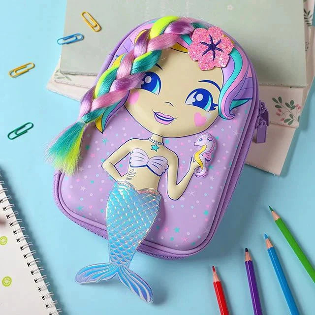 Mermaid Braided Stationery Case
