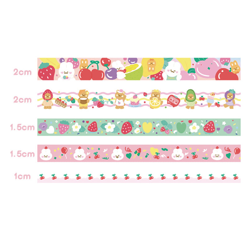 Kawaii Cartoon Tape Stickers