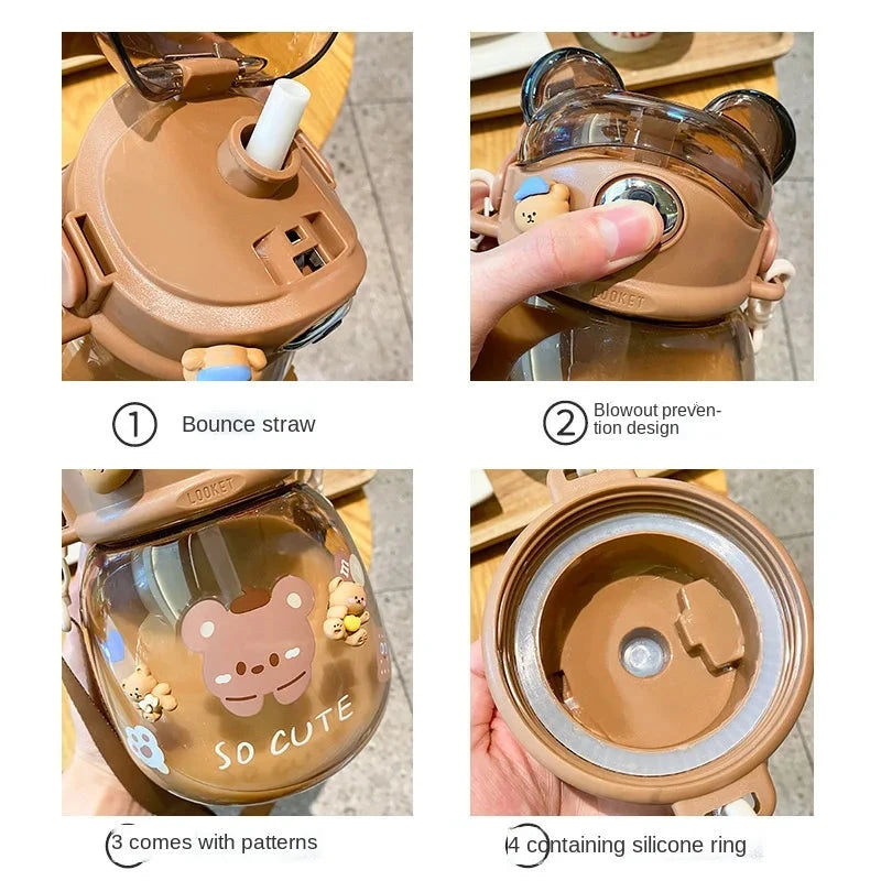 Kawaii Jumbo Water Bottler – 1300ml
