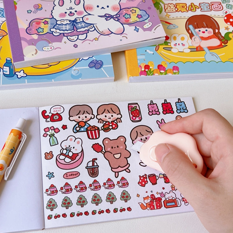 Cute Kawaii Sticker Notebook