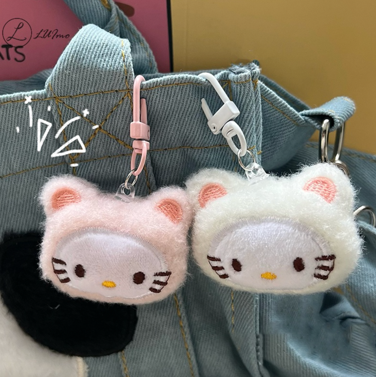 Sanrio Cute Plush Doll Charms