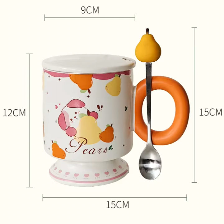 Kawaii Bunny Creative Ceramic Mug
