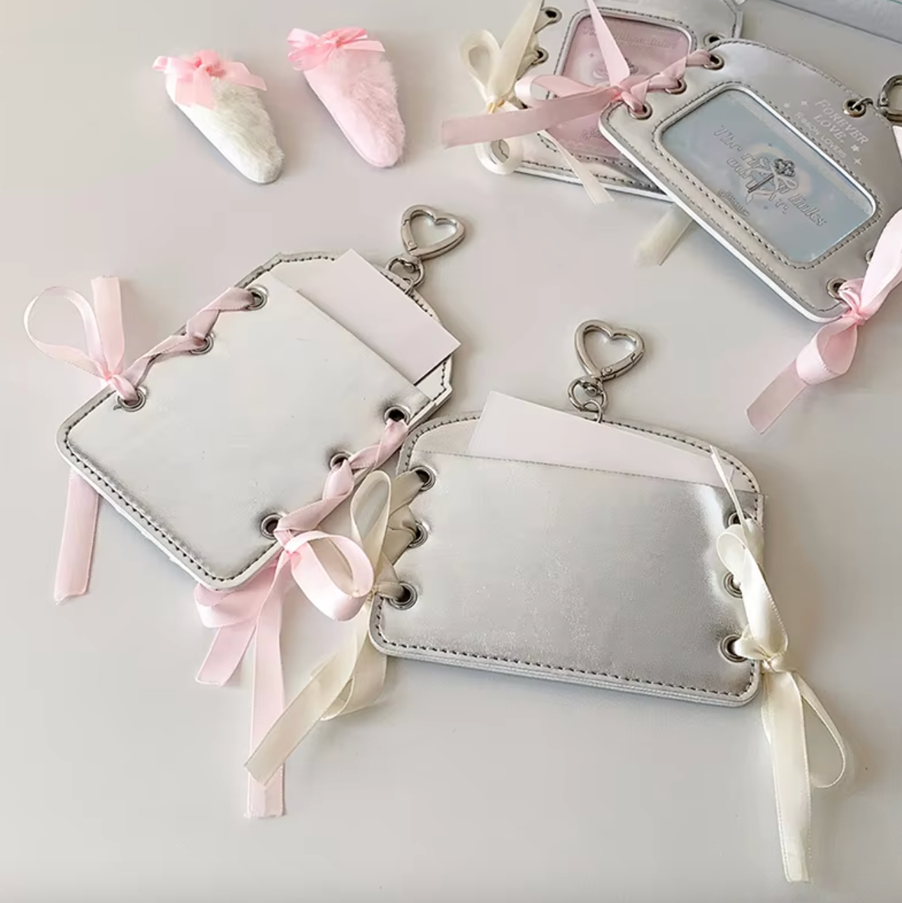 Rosyposy PU Leather Photo Card/ID Card Holder
