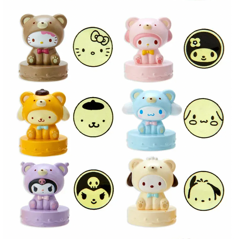 Sanrio Characters Surprise Bear Stamp Bath Ball