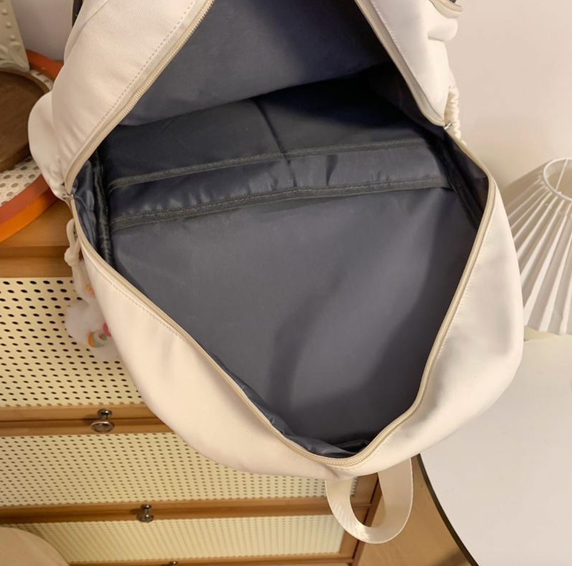 korean School Backpack - Pink