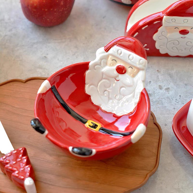Christmas Santa Icecream Bowl