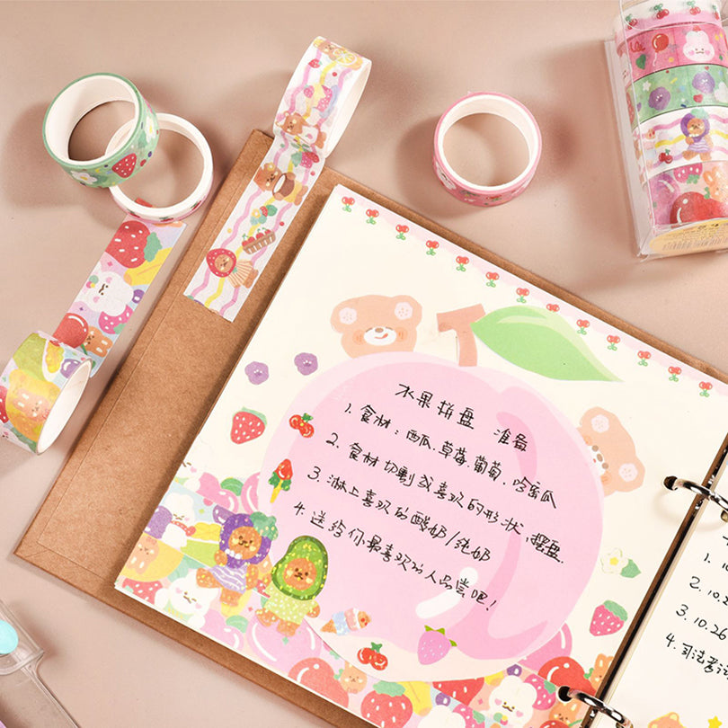 Kawaii Cartoon Tape Stickers