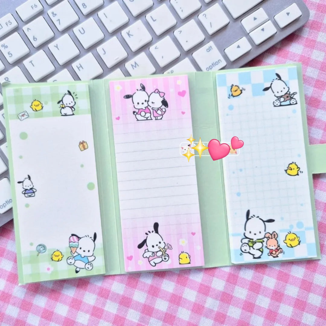 Pochacco Cute Memo Pad
