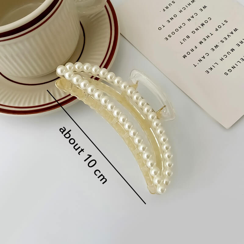 Pearl Korean Claw Clip