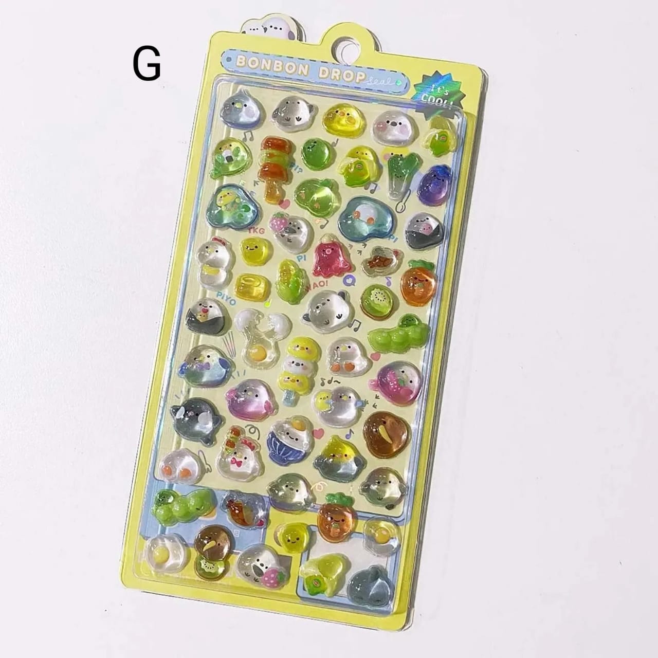 Bonbon Drop Puffy Stickers