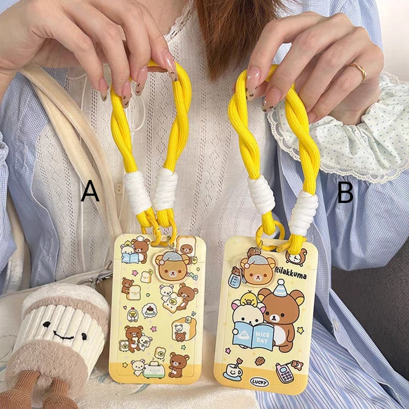 Japanese Rilakkuma ID Card Holder