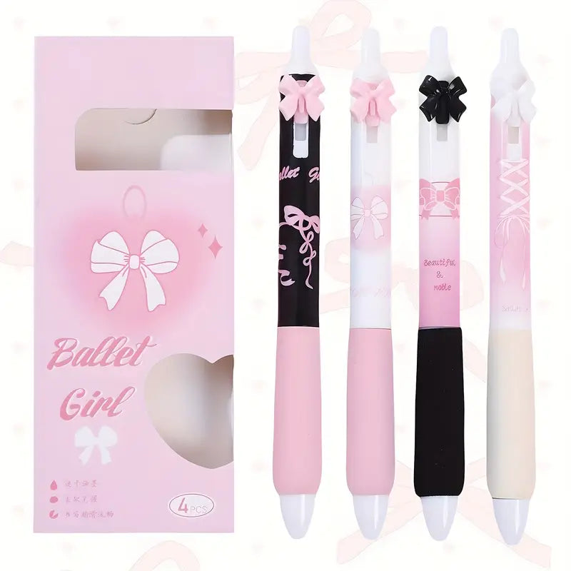 Ballet Girl Themed Kawaii Ballpoint Pens
