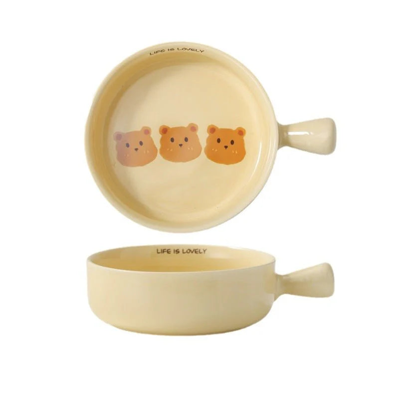 Kawaii Bear Life is Lovely Breakfast Bowl